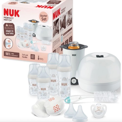 NUK Perfect Match Starter Set with Steraliser
